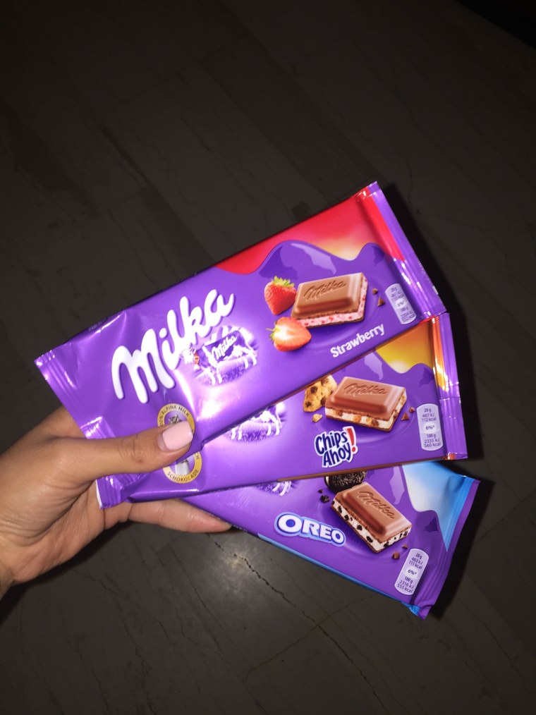 Очень много шоколадок