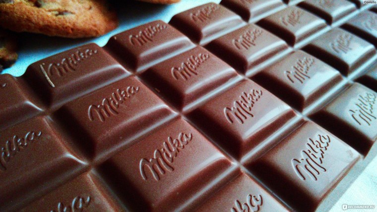 Коробка шоколада Милка