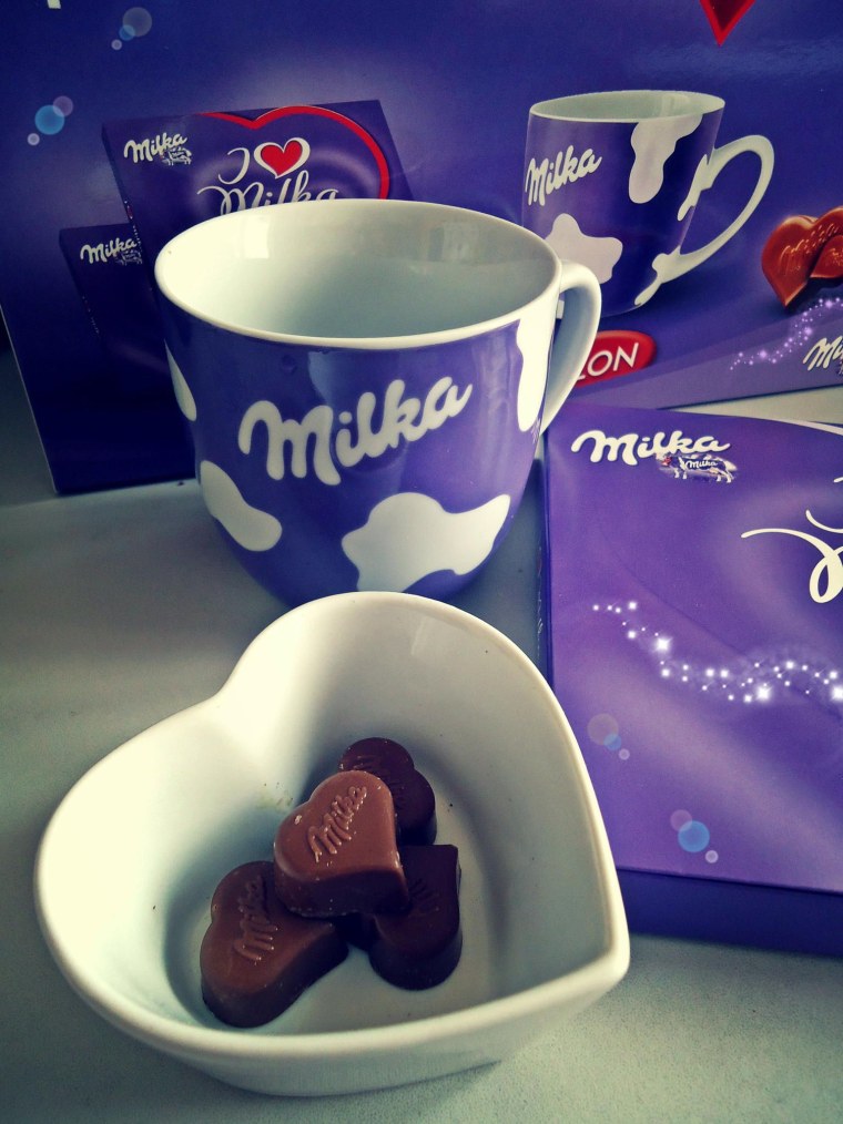 Шоколадка Милка Эстетика