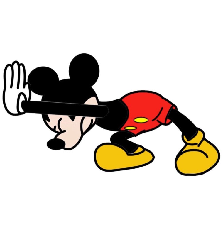 Черная голова Микки