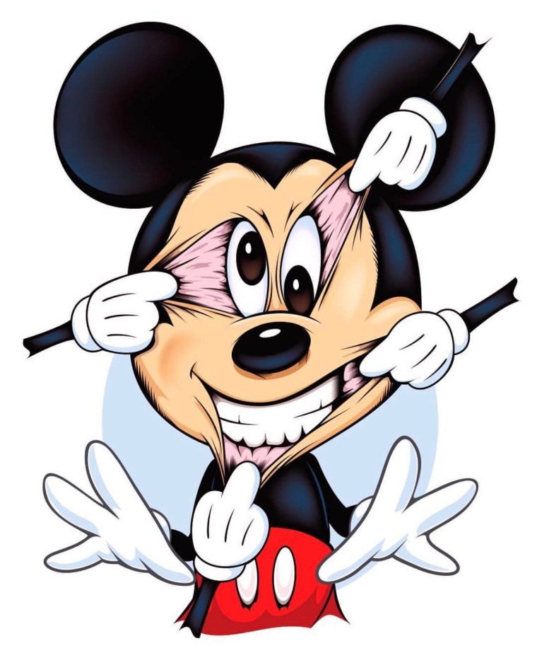 Накуренный Микки Маус