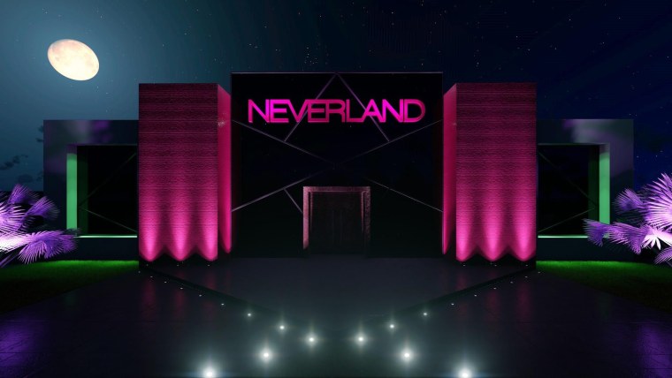 Бар в стиле киберпанк снаружи