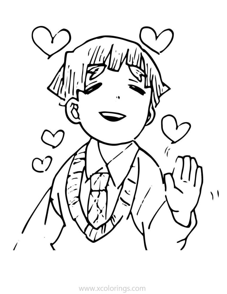 Раскраска аниме зеницу