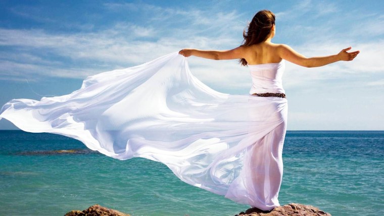 Девушка легкость