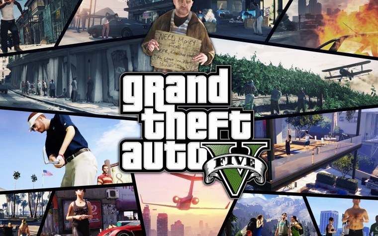 ГТА 5 обложка