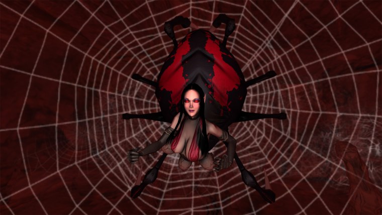 Арахна в паутине