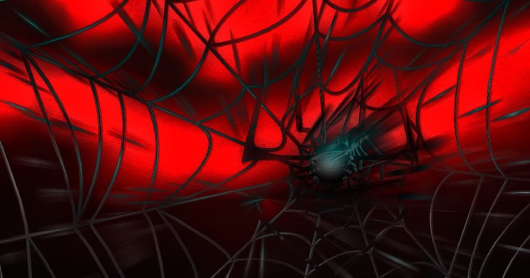 Паутина фон