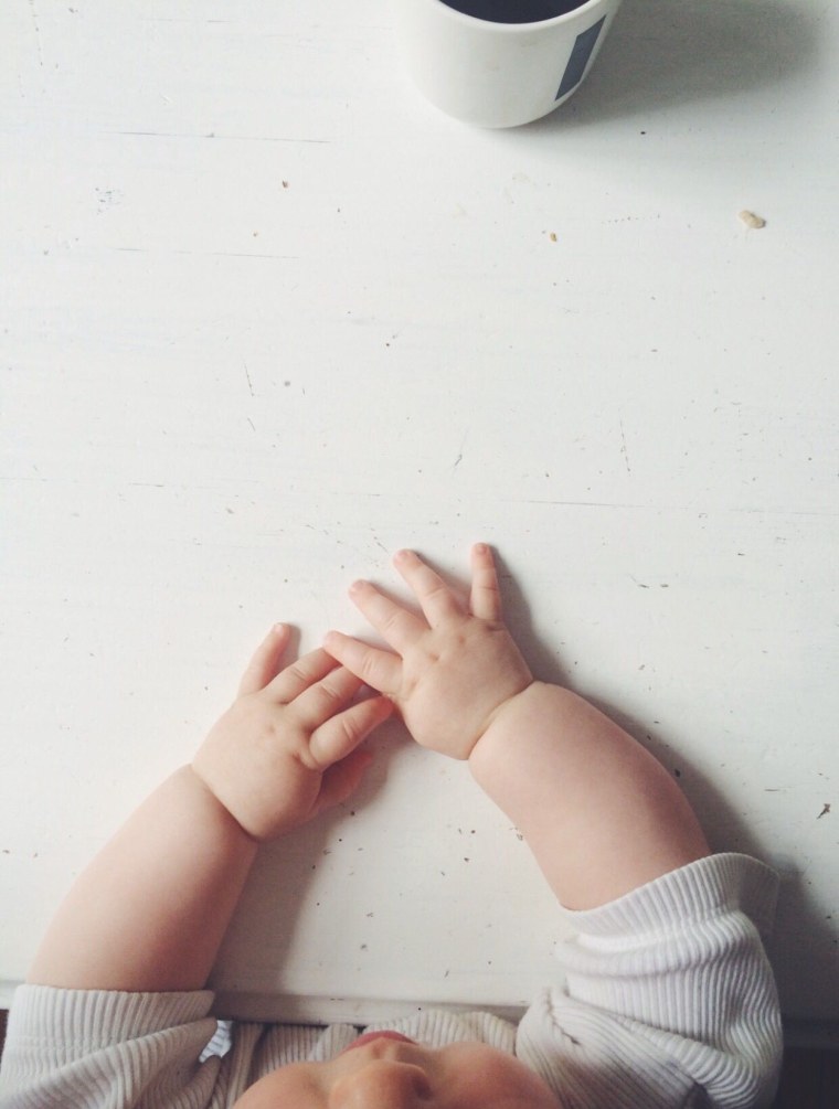 Малыш со спины