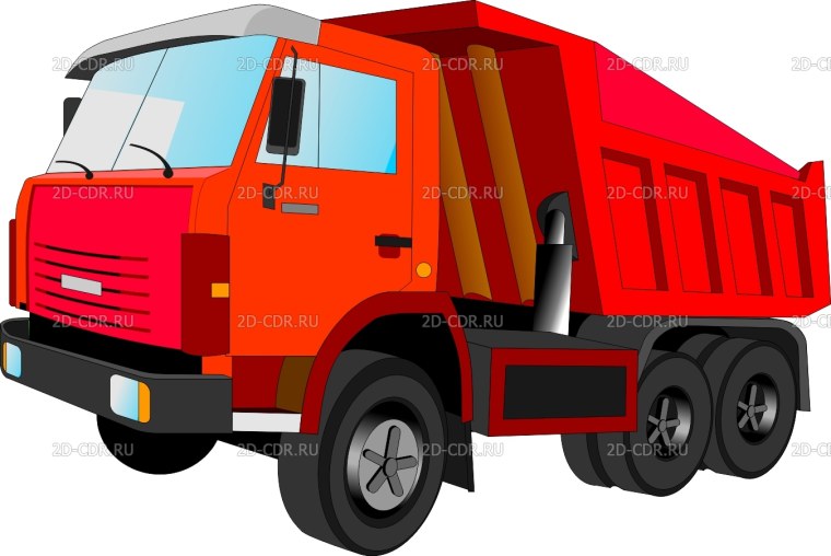 КАМАЗ мультяшный