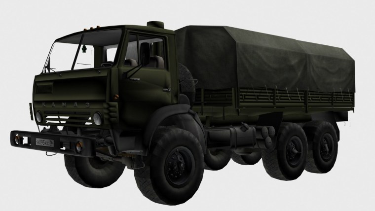 КАМАЗ 4310 сбоку