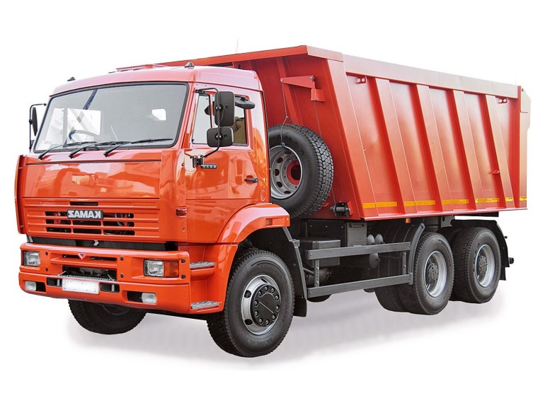 КАМАЗ 6520 самосвал белый