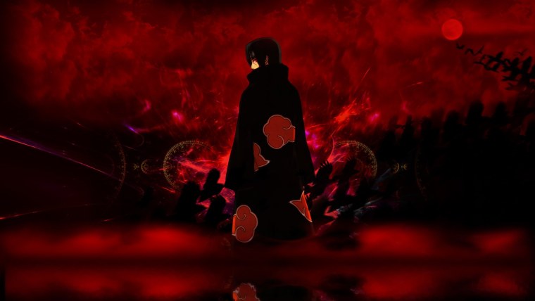 Итачи Учиха Шаринган 4к