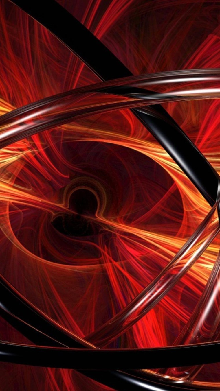 Абстракция в красных тонах