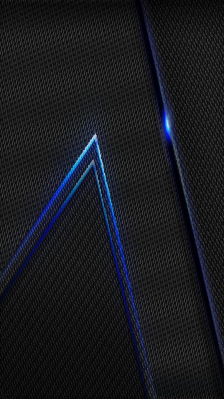 Черно синий карбон