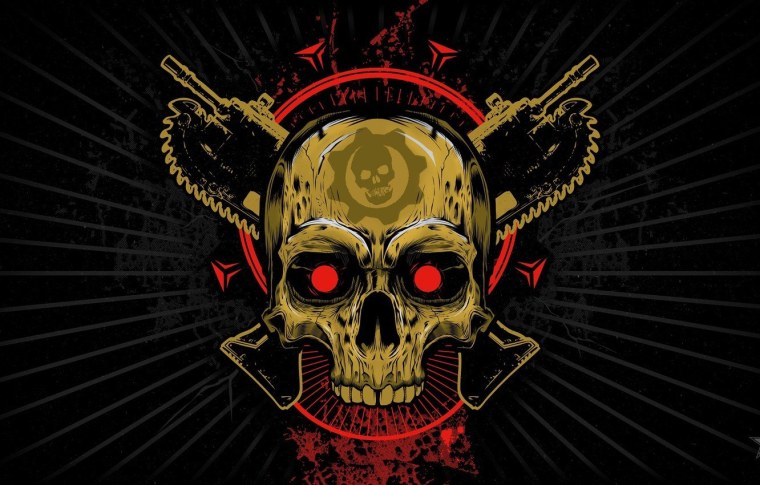 Гарнитур со скелетами