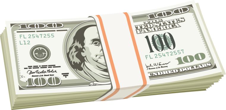 СТО долларов в векторном изображение