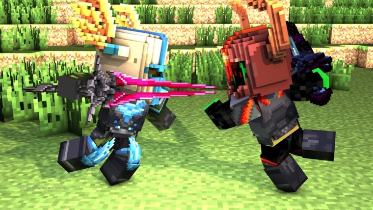 Битва в МАЙНКРАФТЕ