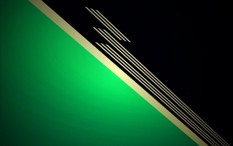 Зеленые волны абстракция