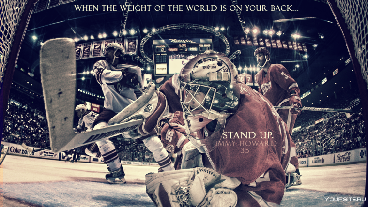 Хоккейные вратарские обои