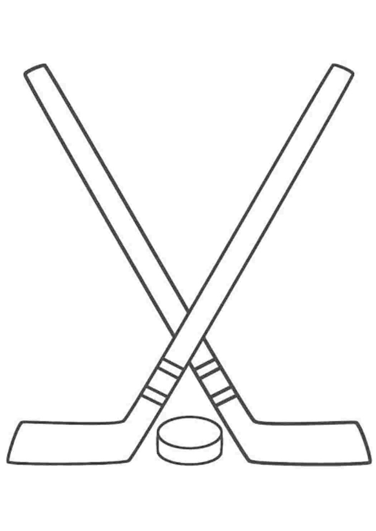 Клюшка силуэт