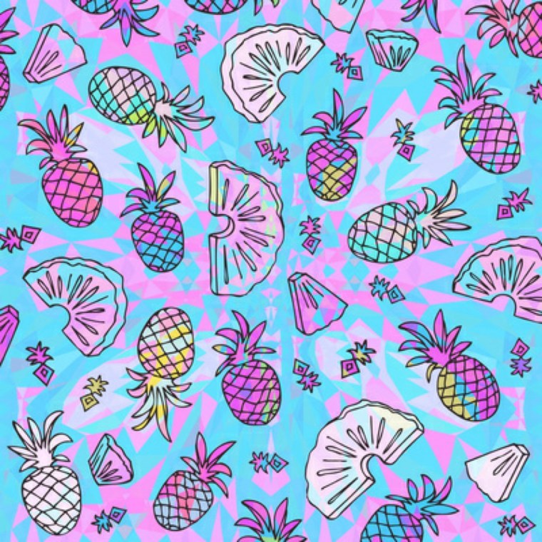 Красивый принт на бумаге