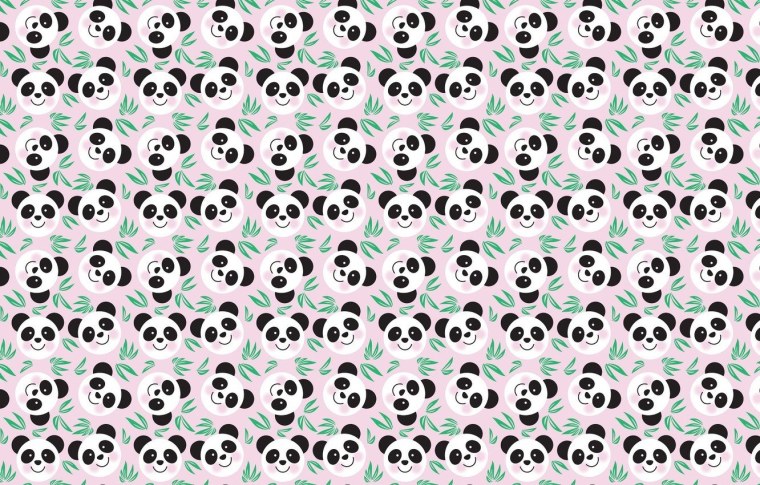 Красивый фон с пандами