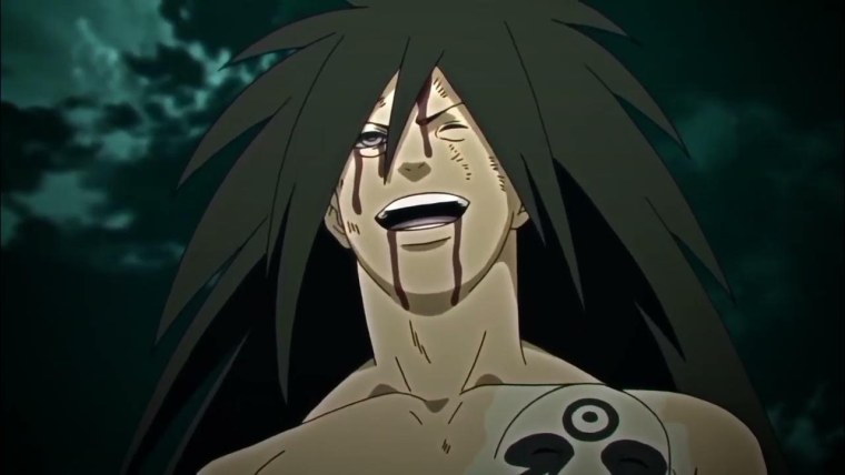 Мадара Шаринган кадры