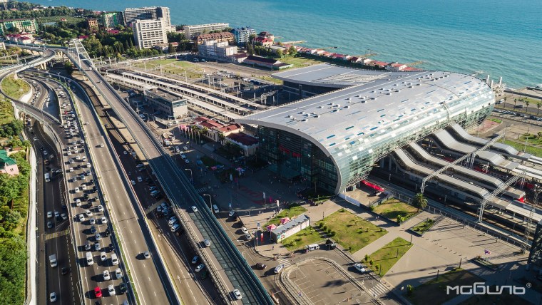 ЖД станция аэропорт Сочи Адлер