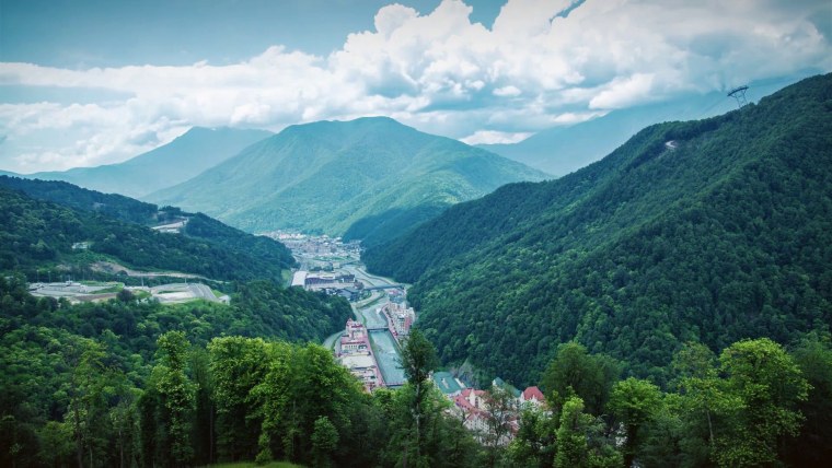 Красная Поляна Сочи природа