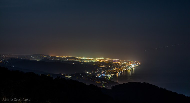 Ночной Сочи Адлер