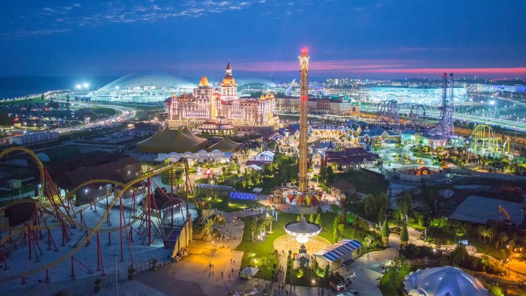 Россия Краснодарский край Сочи Олимпийский парк Сочи парк