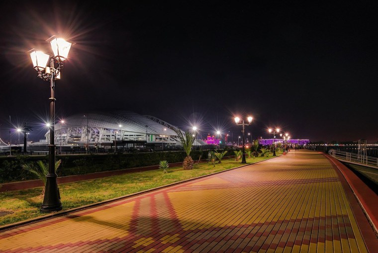 Олимпийский парк набережная Имеретинка