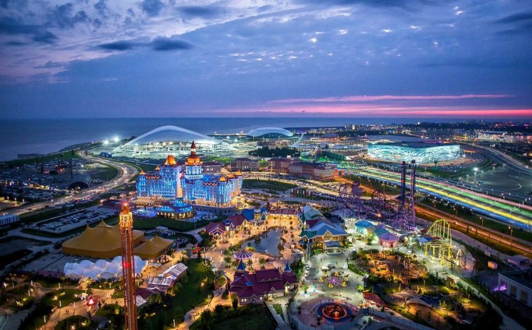 Город Адлер Олимпийский парк