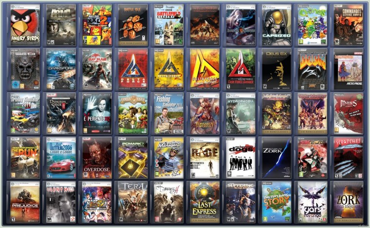 Ярлыки популярных игр