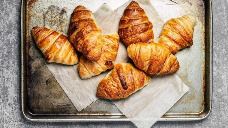 Полосатый круассан