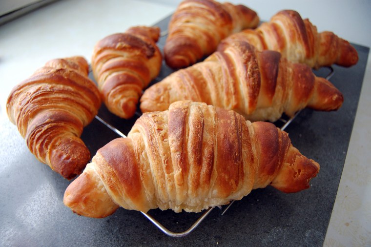 Круассаны из дрожжевого теста