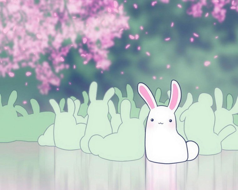 Милые минималистичные обои