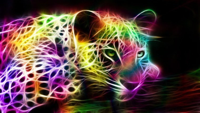 Фрактальная Графика животные