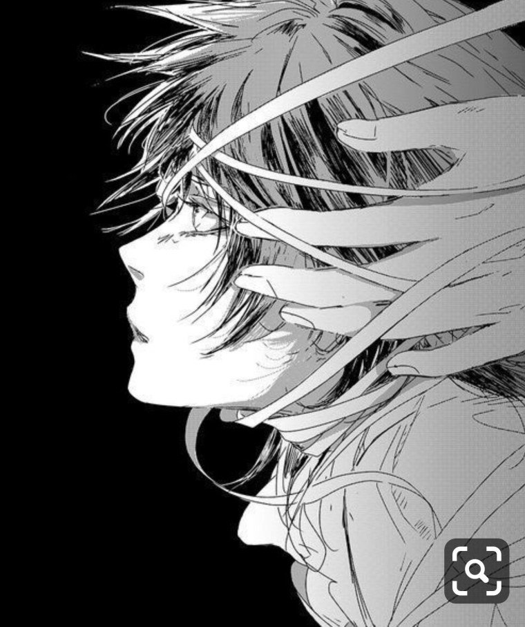 Аниме чёрно белое