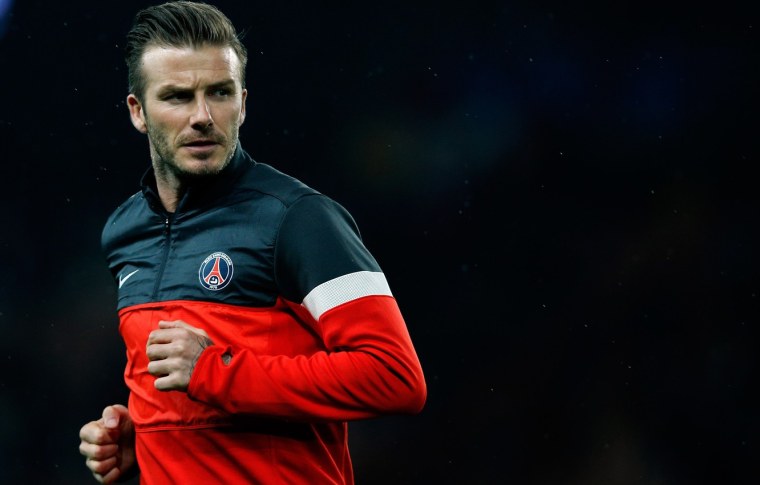 Дэвид Бекхэм футболист