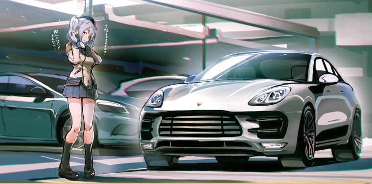 Порше 911 аниме