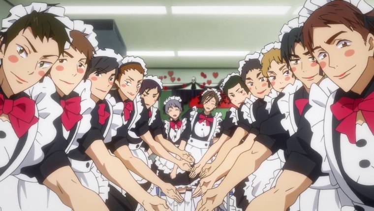 Аниме Вольный стиль горничные