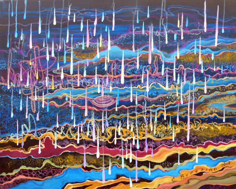 Мелодия дождя картина