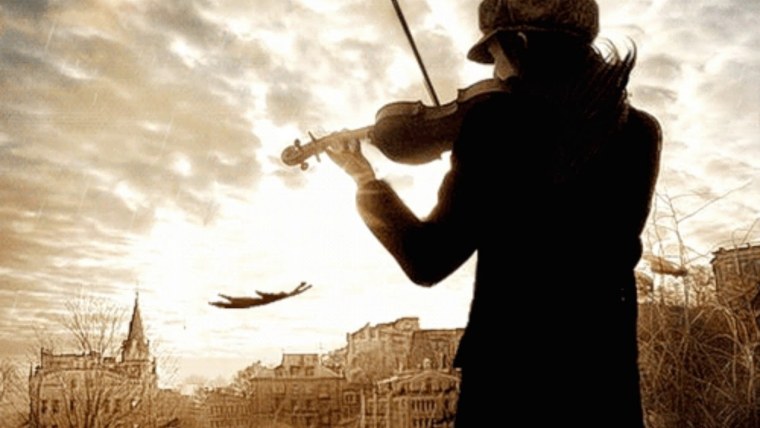 Капли дождя в живописи