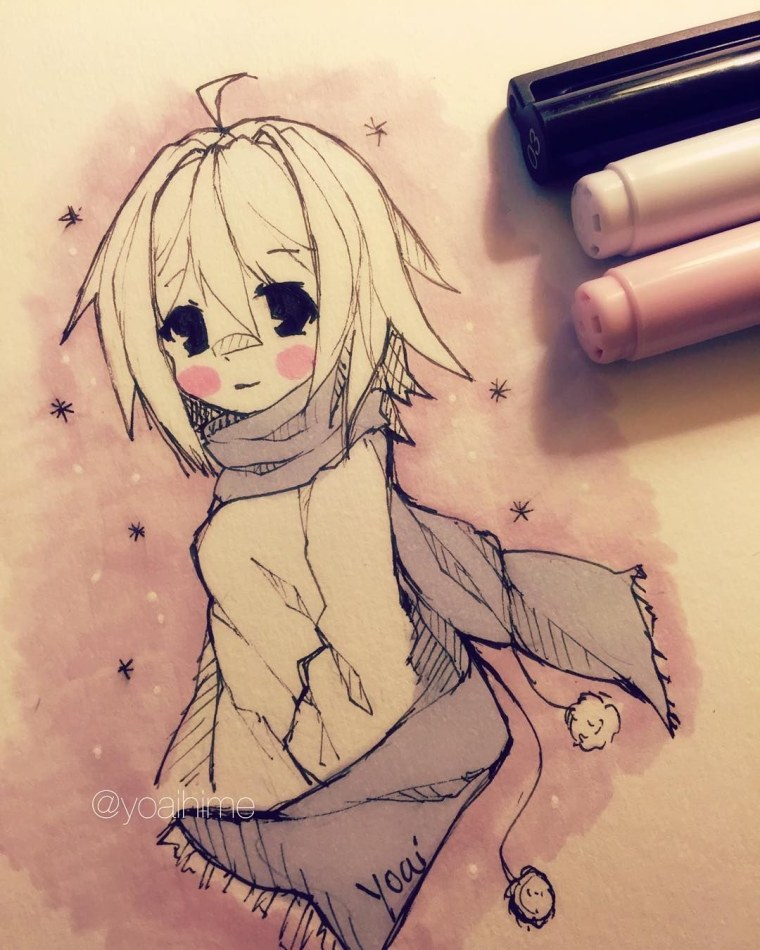 Рисунки аниме