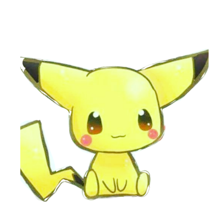 Чиби покемоны Пикачу