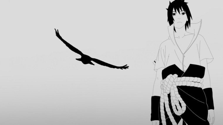 Саске Учиха минималист