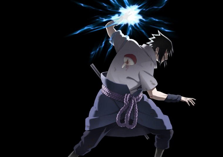 Саске Чидори арт