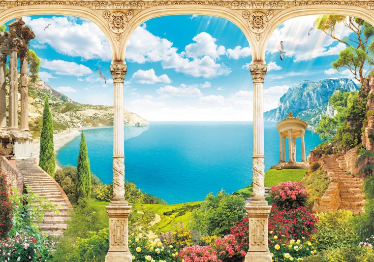 Фрески Апплико вид на море