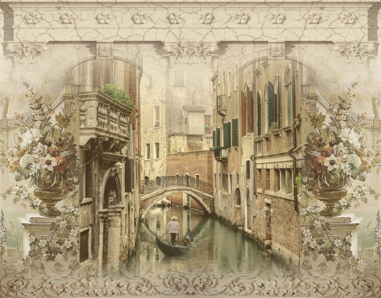 Фреска Италия Венеция